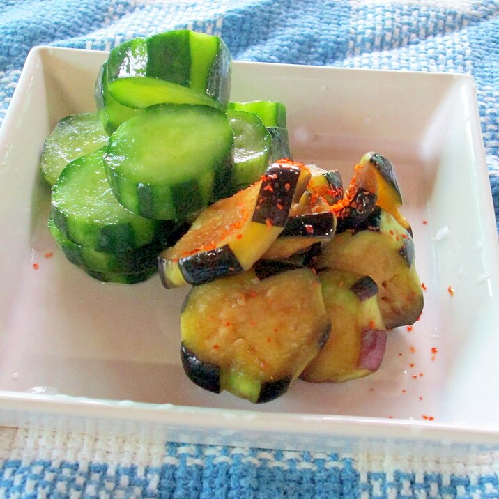 浅漬け ナス塩一味とキュウリ昆布味 の盛り合わせ レシピ 作り方 By カゲジジ 楽天レシピ 浅漬け ナス塩一味とキュウリ昆布味 の盛り合わせ レシピ 作り方 By カゲジジ 楽天レシピ